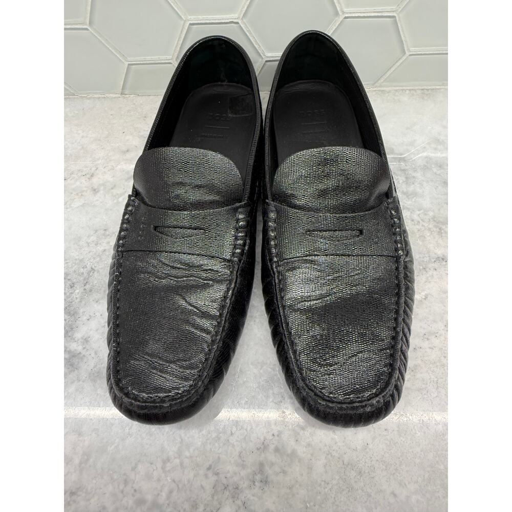 Hugo Boss - Black Loafers - Mens Size 8